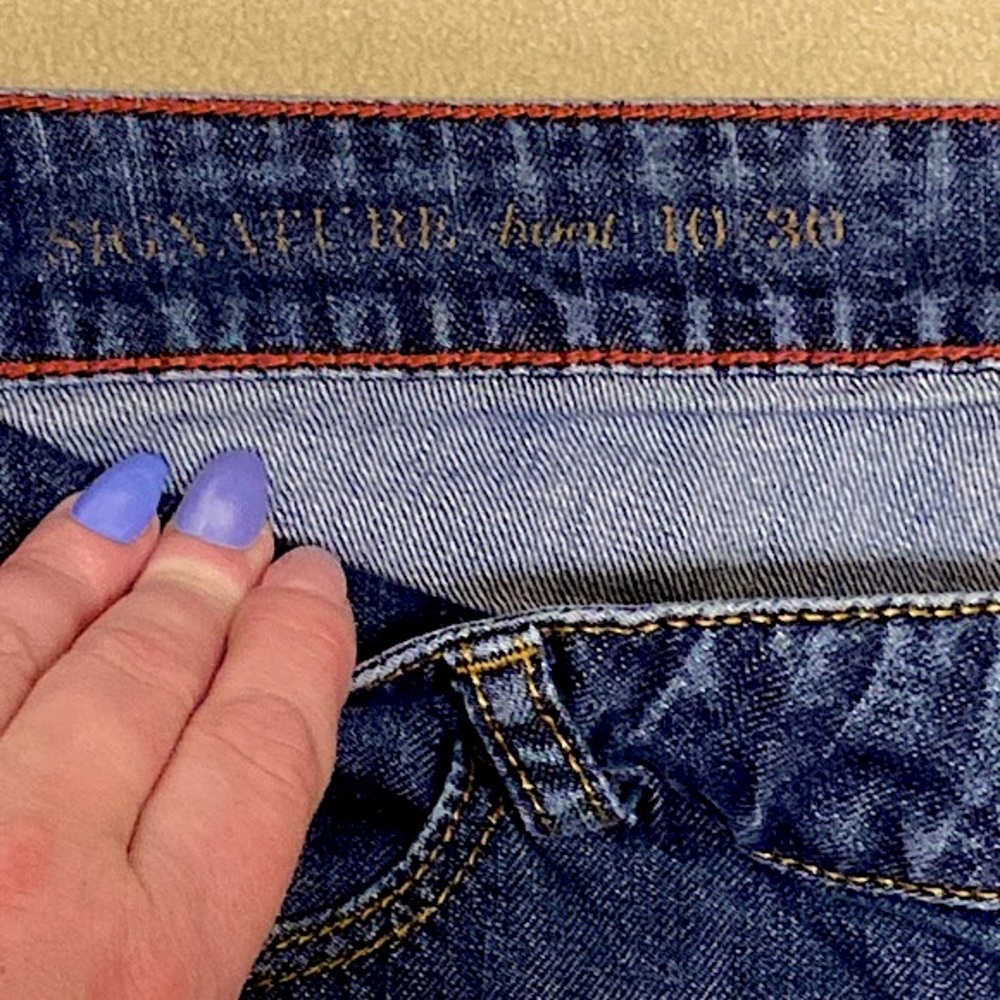 Talbots Signature Boot Cut Jeans - Picture 6 of 16